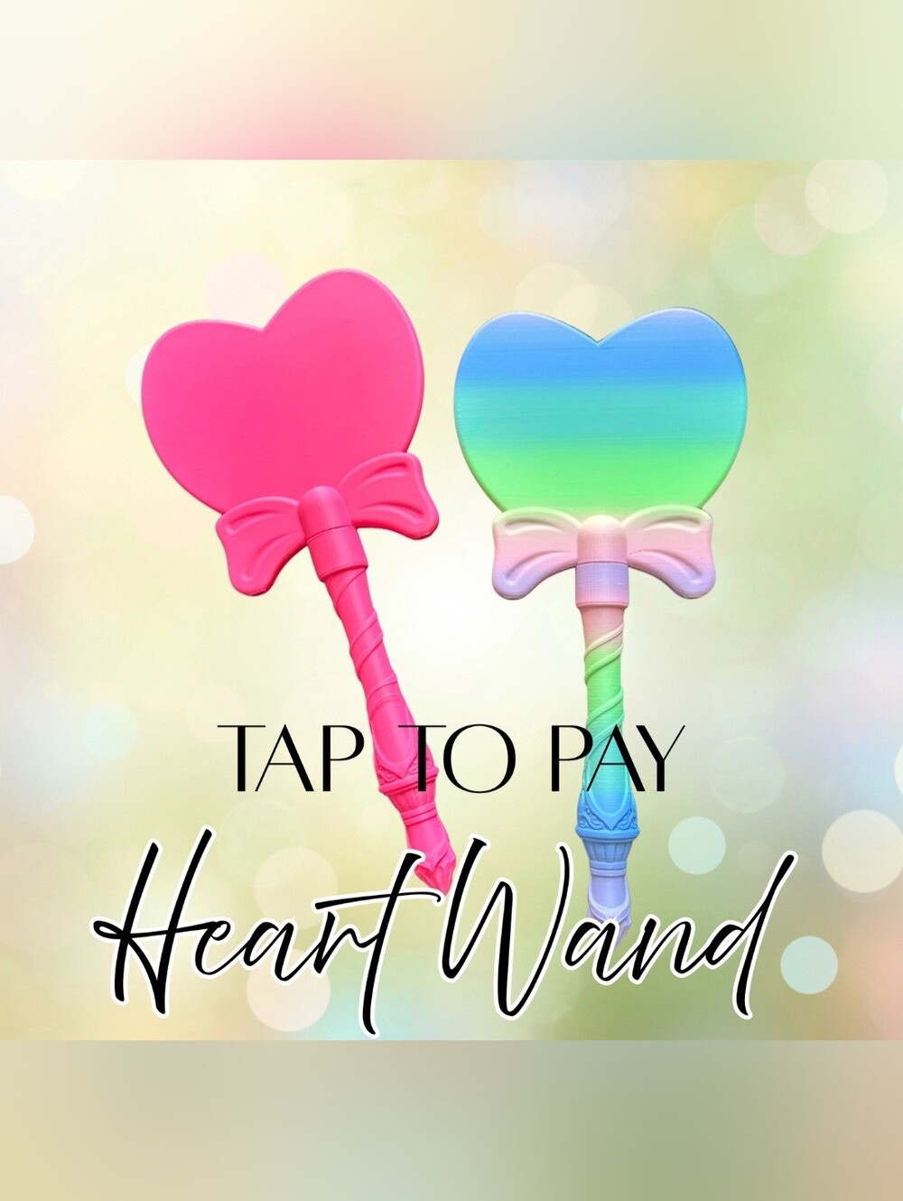 #102615  Viral Tap To Pay Heart Wand